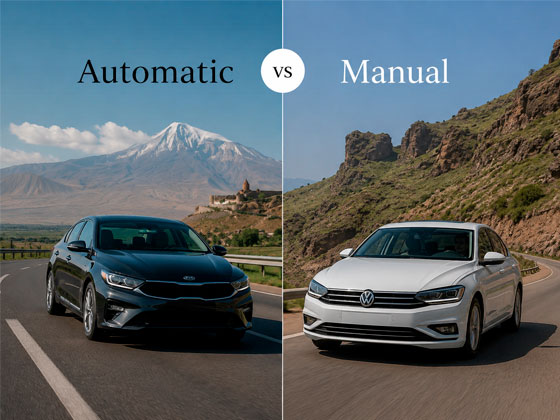 Automatic vs Manual: Best Rental Car Choice for Armenia's Roads